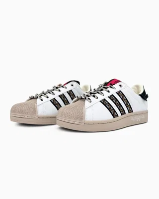 Adidas Superstar II Fringe White Beige Black — головне фото товару