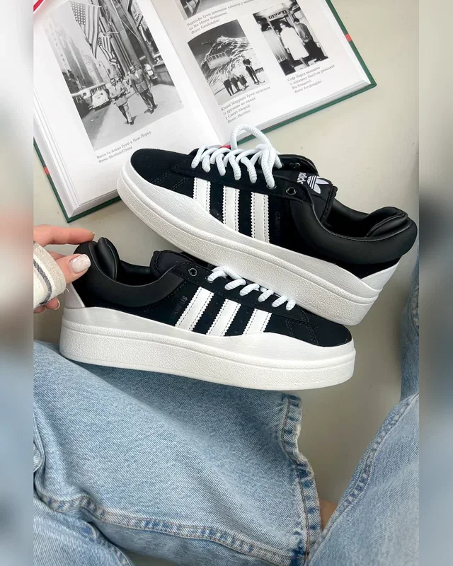 Adidas Campus x Bad Banny Black White — головне фото товару