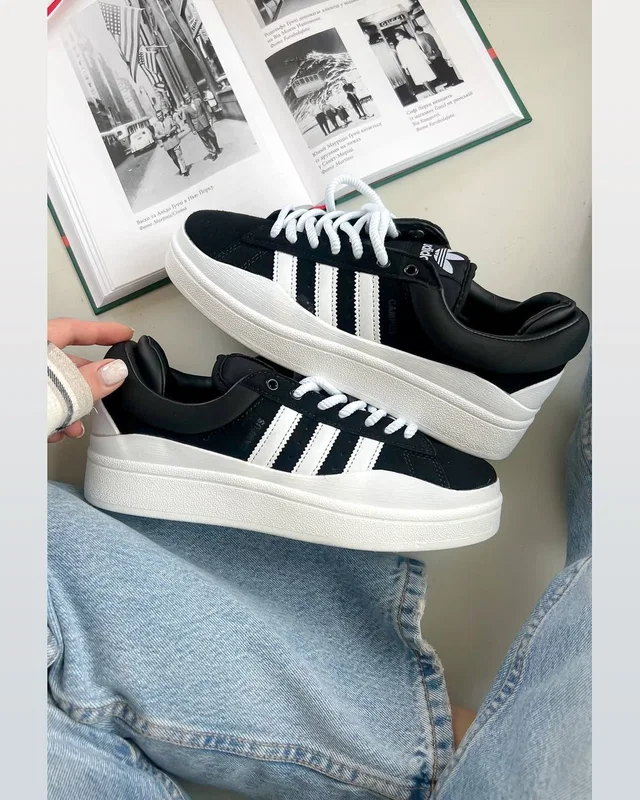 Adidas Campus x Bad Banny Black/White — головне фото товару