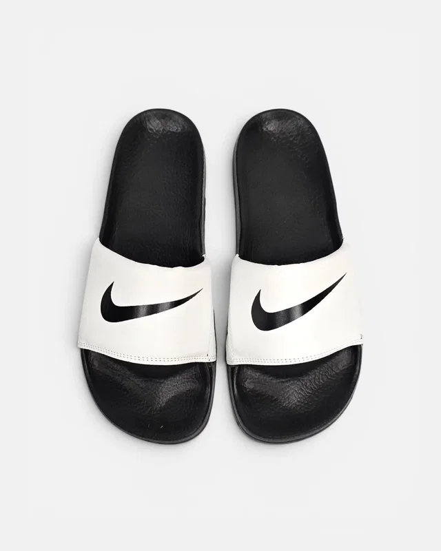 Nike Slide • White Black • — головне фото товару