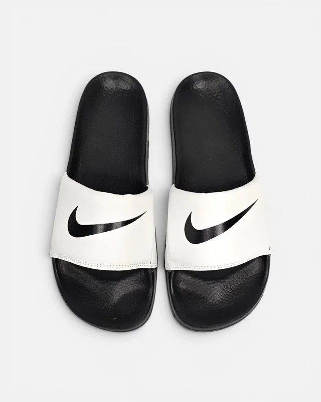 Nike Slide • White Black • — головне фото товару