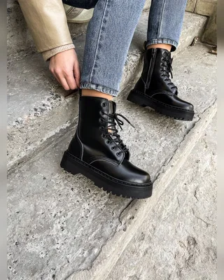 Dr. Martens Jadon Triple Black Fur — головне фото товару