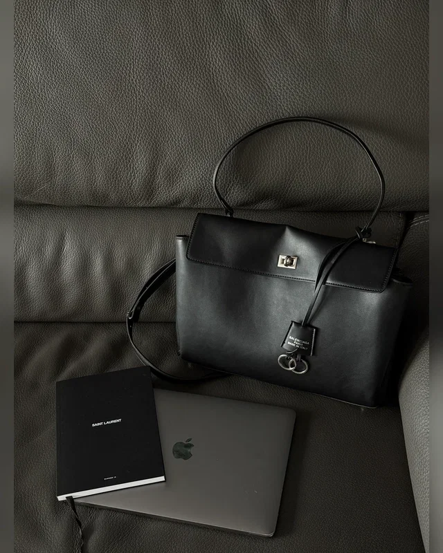 Balenciaga Rodeo Large Black Silver 35 х 26 х 9 — головне фото товару