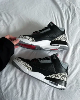 Nike Air Jordan 3 OG 'Black Cement' 2024 DN3707-010 — головне фото товару