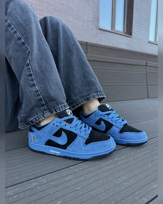 Supreme Nike sb dunk supreme blue black — головне фото товару