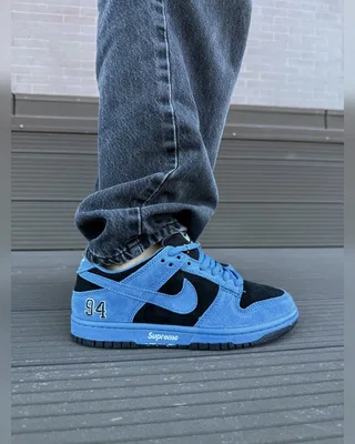 Supreme Nike sb dunk supreme blue black — головне фото товару