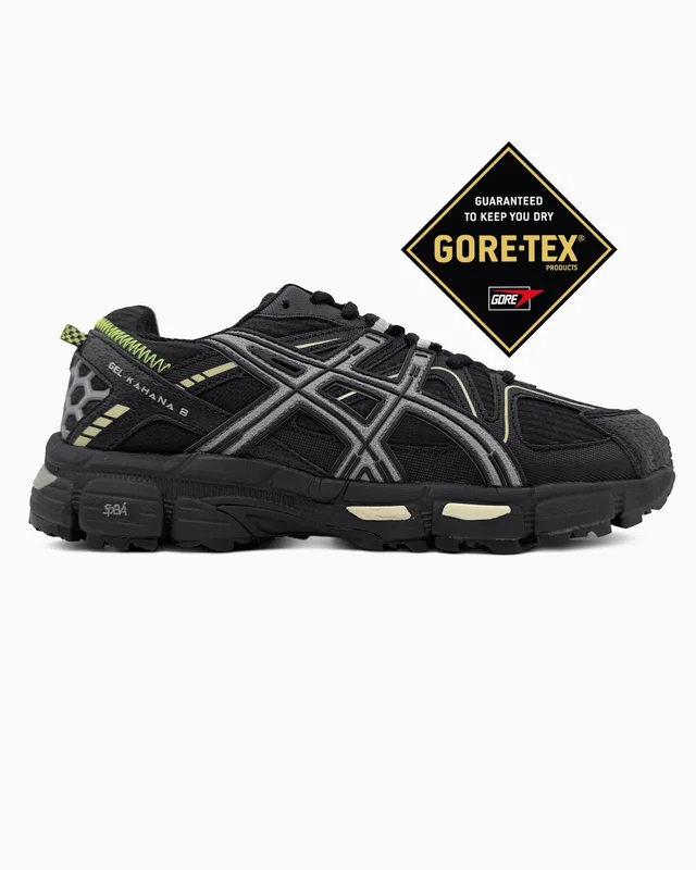 Asics Gel-Kahana 8 Black/Green Gore-Tex — головне фото товару