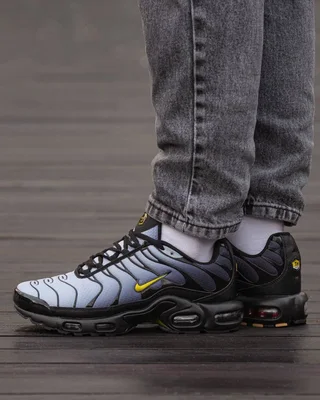Nike Air Max TN Plus Black White Yellow — головне фото товару