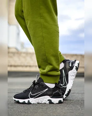 Nike React Vision Black White — головне фото товару