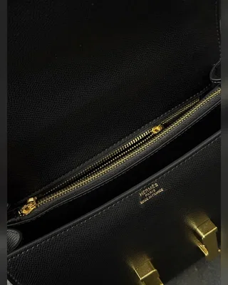 Hermes Hermès Constance Epsom 23 Black Gold (Магнітна коробка) 23 х 17 x 7 — головне фото товару
