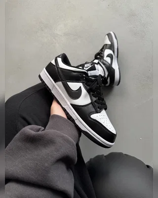 Nike Dunk Low White Black — головне фото товару