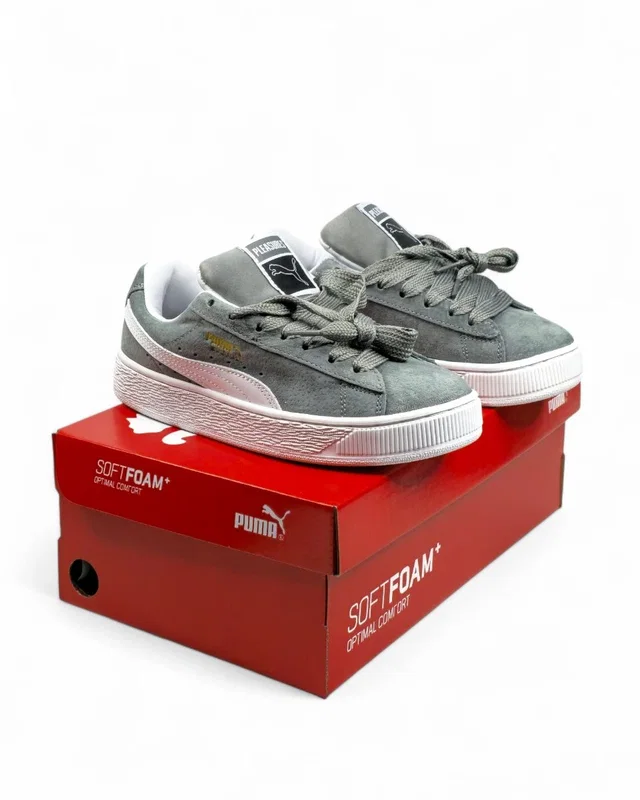Puma Suede XL Grey White — головне фото товару