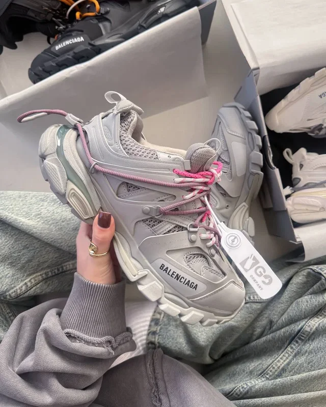 Balenciaga Track Trail Laces WMNS Grey/Pink — головне фото товару