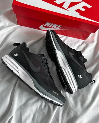 Nike Pegasus 26X Gore-Tex Black White — головне фото товару