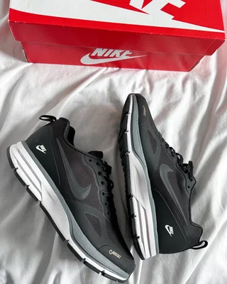 Nike Pegasus 26X Gore-Tex Black White — головне фото товару