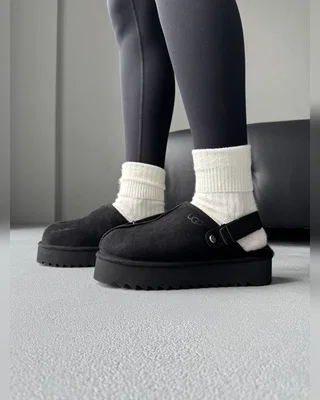 UGG Lanah Clog Platform Black — головне фото товару