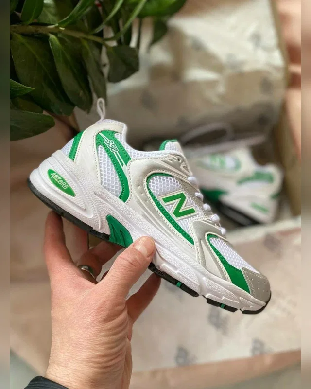 New Balance 530 •White Green• — головне фото товару