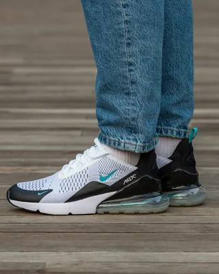 Nike Air Max 270 White Black Blue — головне фото товару