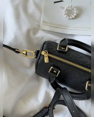 Louis Vuitton Speedy Nano Monogram Empreinte Black 16 х 9 х 8 — головне фото товару