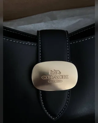 COACH ‎‎‎‎ Coach Eliza Shoulder Bag In Black [крафтова коробка] 25 х 16 х 7 — головне фото товару
