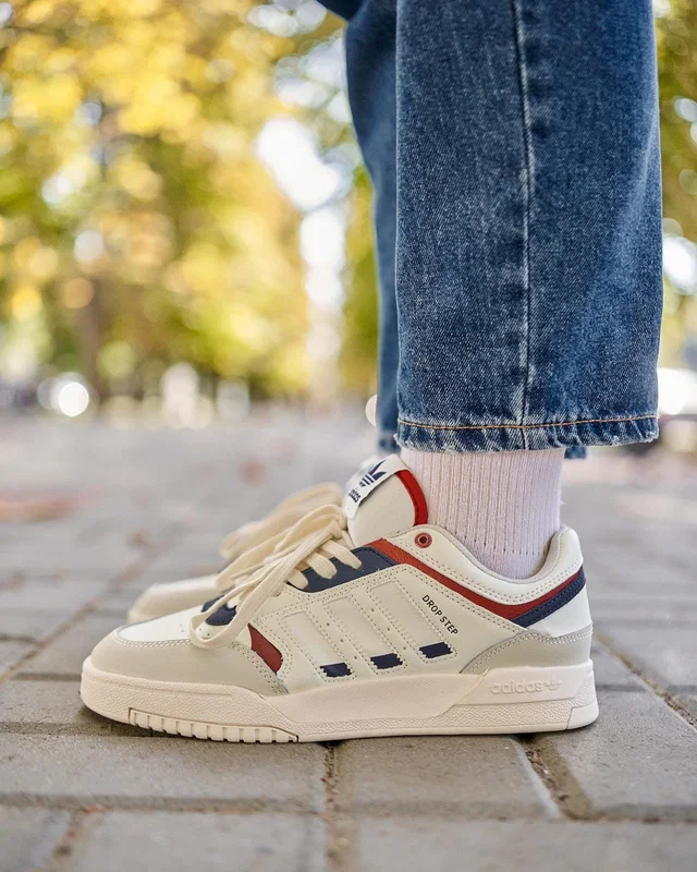 Adidas Drop Step Low Beige Blue — головне фото товару