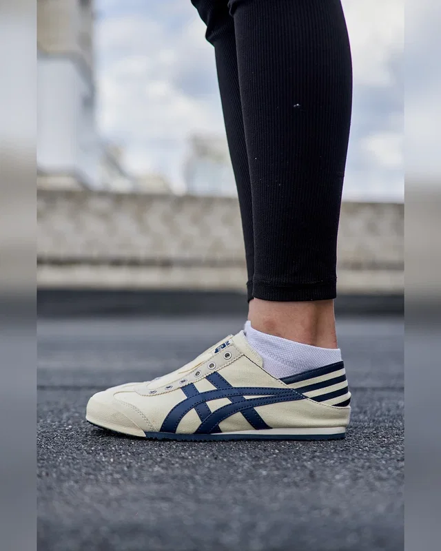 Onitsuka Tiger Asics Onitsuka Tiger Mexico 66 Slip On Paraty Cream Navy — головне фото товару