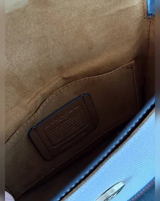 COACH ‎‎‎‎ Coach Morgan Saddle Bag In Textile Leather [крафтова] 20 х 17 х 7(інша) — головне фото товару