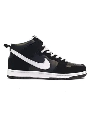 Nike SB Dunk High •Black White• — головне фото товару