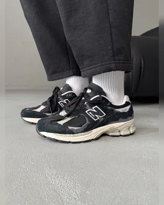 New Balance 2002R Protection Pack Black Grey — головне фото товару