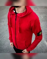 Stone Island Зіп худі — головне фото товару