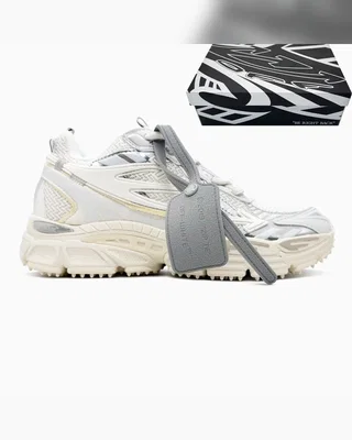 Off White Be Right Back White Silver — головне фото товару