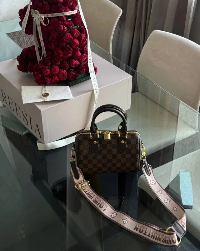 Louis Vuitton Speedy Nano Brown/Chess (Коробка магніт) 19 х 13 х 11 — головне фото товару