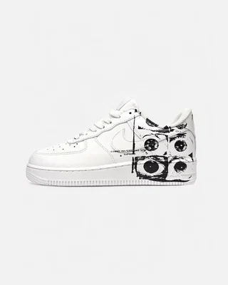 Nike x Comme des Garçons x Supreme Air Force 1 Low • White • — головне фото товару