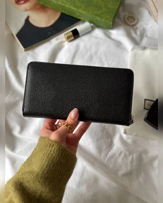 Gucci Animalier Zip Around Wallet Black 20 х 10 х 3 — головне фото товару