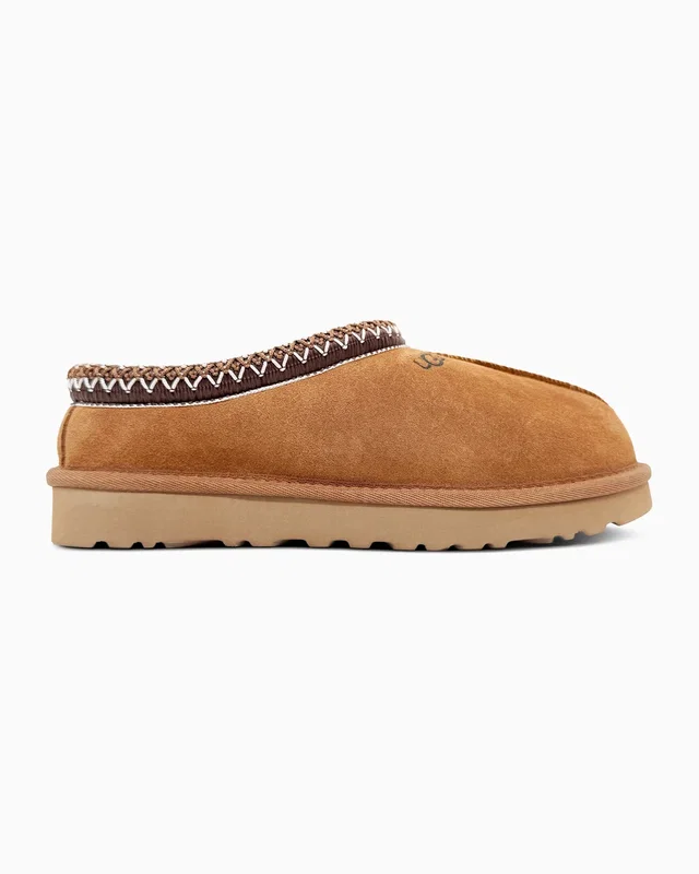 UGG Tasman Chestnut (коричнева вишивка) — головне фото товару