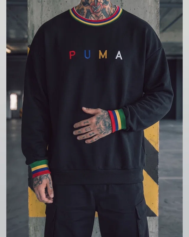 Puma Світшот чорний — головне фото товару