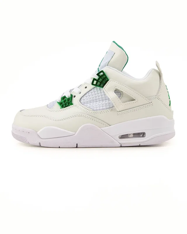 Nike Air Jordan Retro 4 White Green — головне фото товару