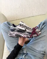 Nike initiator retro white burgundy — головне фото товару