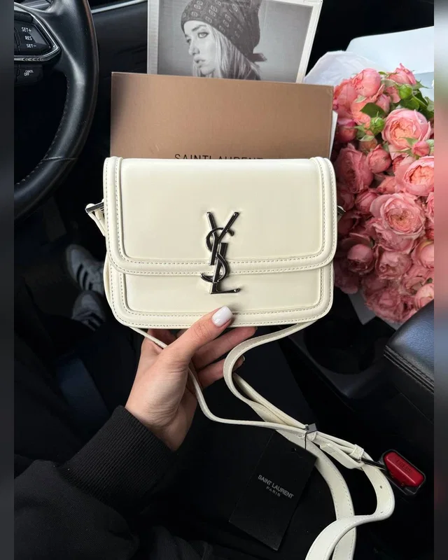 Saint Laurent Solferino Milk Silver Магнітна + Захисна Коробка 19 х 16 х 6 — головне фото товару
