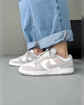 Nike SB Dunk Low White Grey Textile — головне фото товару