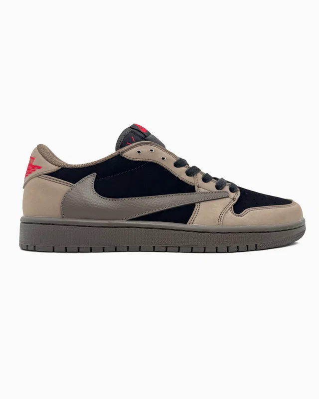 Nike Air Jordan 1 Low x Travis Scott Brown/Black — головне фото товару