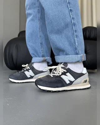 New Balance 574 Dark Grey Beige — головне фото товару