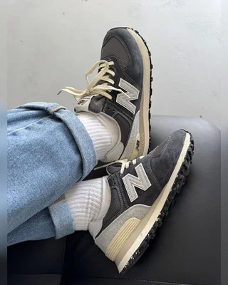 New Balance 574 Dark Grey Beige — головне фото товару