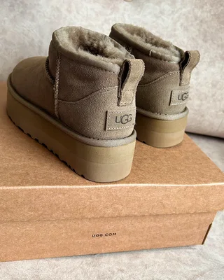 UGG Ultra Mini Platform Light Grey — головне фото товару