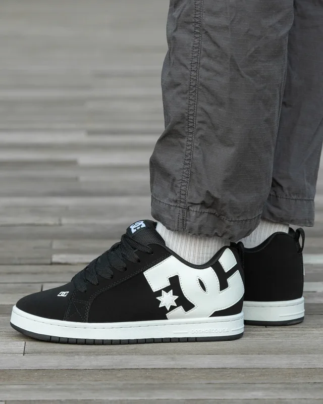 DC Shoes Court Graffik Black White Інше — головне фото товару