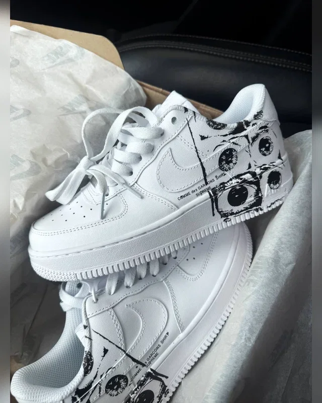 Comme des Garçons Air Force 1 Low х Comme des Garçons Supreme — головне фото товару