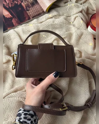 Jacquemus Le Bambino Small Handbag Dark Brown 17 х 9 х 5 — головне фото товару