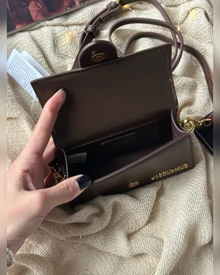 Jacquemus Le Bambino Small Handbag Dark Brown 17 х 9 х 5 — головне фото товару