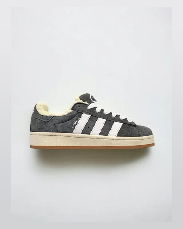 Adidas Campus 00s Premium Fur •Grey• — головне фото товару