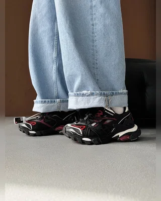 Balenciaga Track 2.0 Black Red — головне фото товару